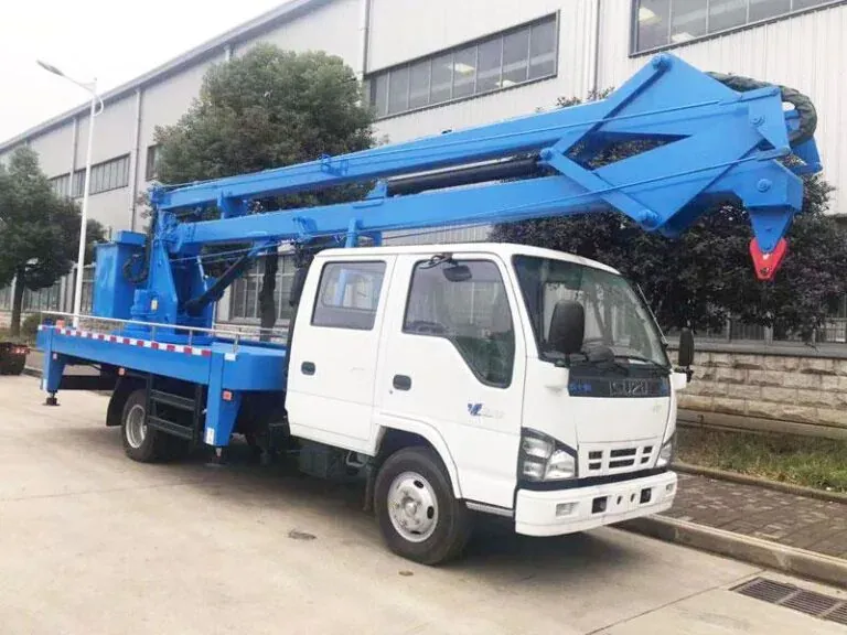 Xe nâng người làm việc trên cao Isuzu